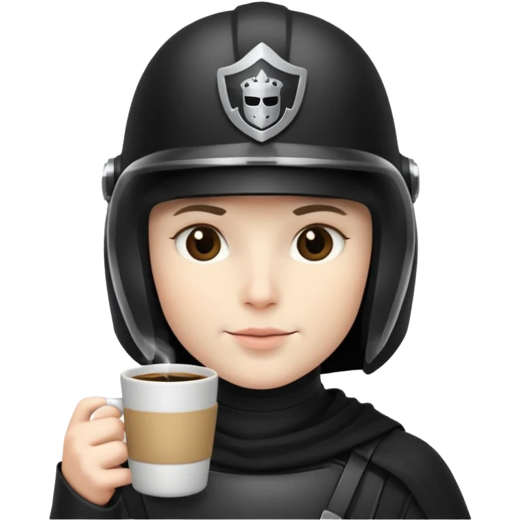 spaceballs movie darkhelmet sipping coffee emoji