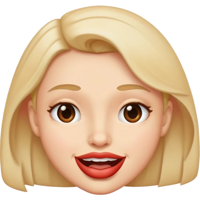 lip bite smirk emoji