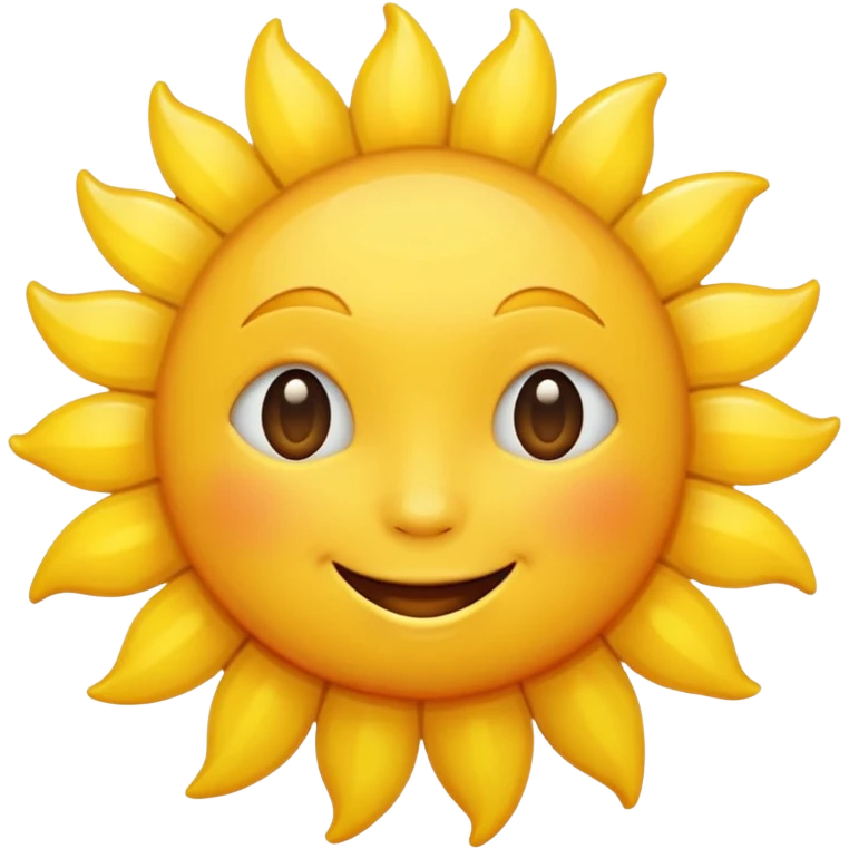 sol sin cara feliz emoji