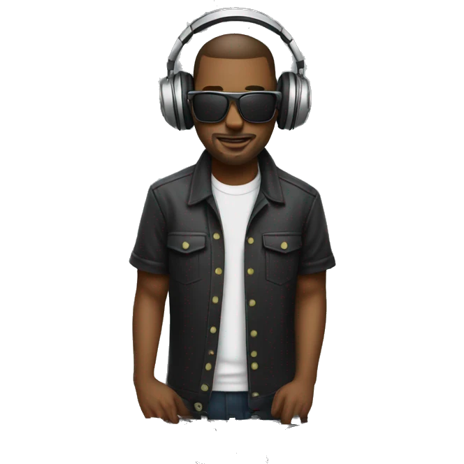 Dj master emoji
