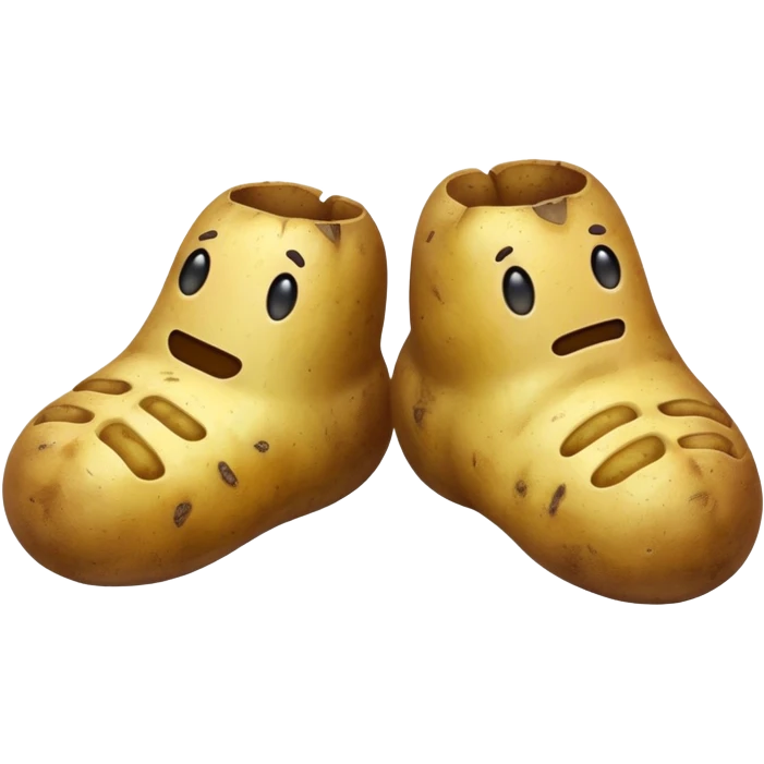 Potatoe feet emoji