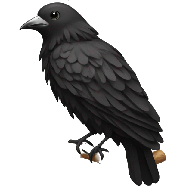 black quill emoji emoji