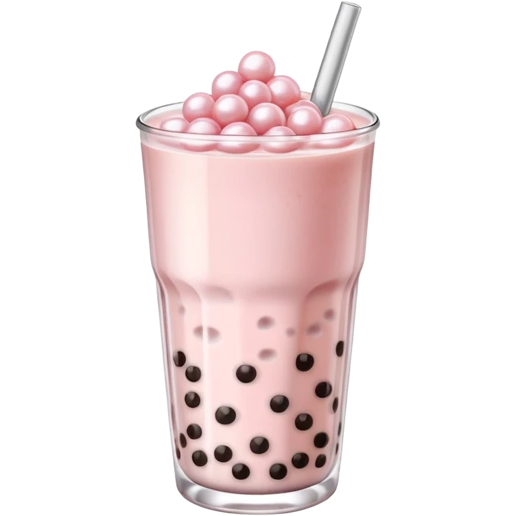 Light Pink Boba Tea emoji