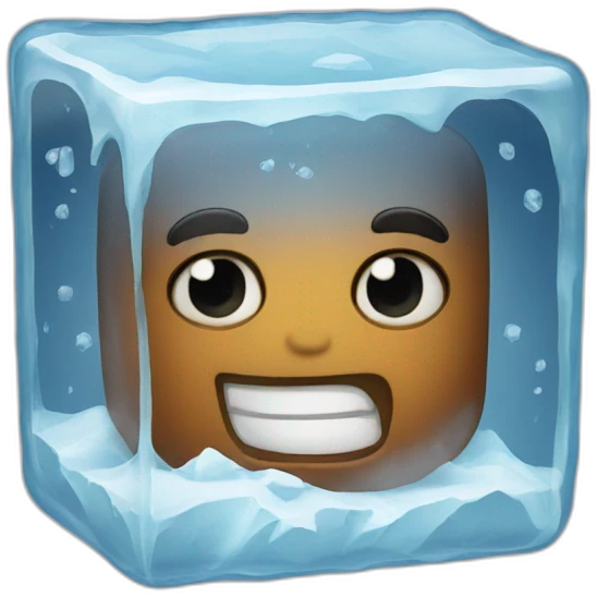 ice cube cold emoji