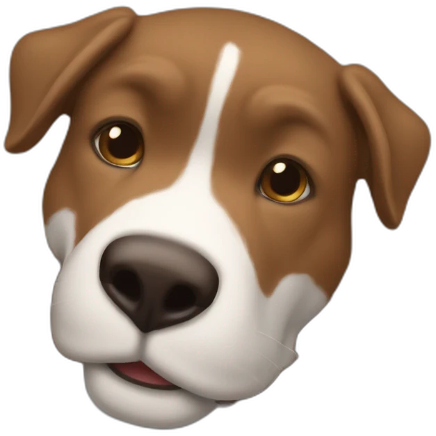 Dinde marron qui sourit emoji