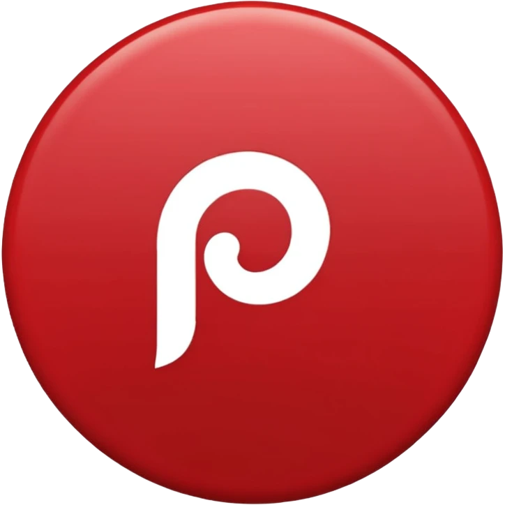 Pinterest logo emoji