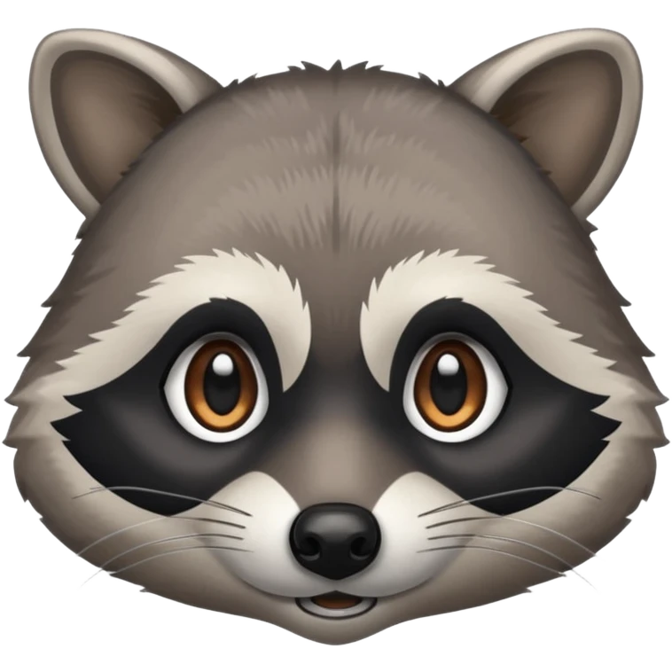 Raccoon face emoji