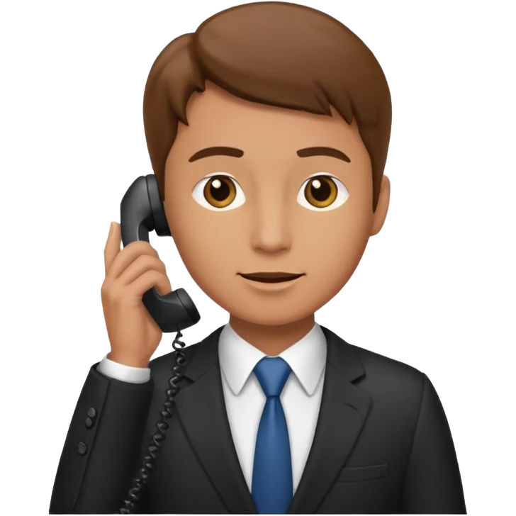 lawyer calling on the phone emoji