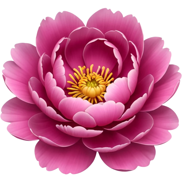Pink peony emoji emoji