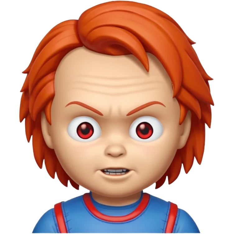 Un emojin de chuky emoji