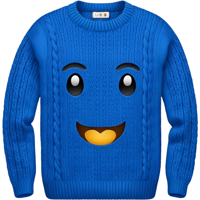 A sweater emoji