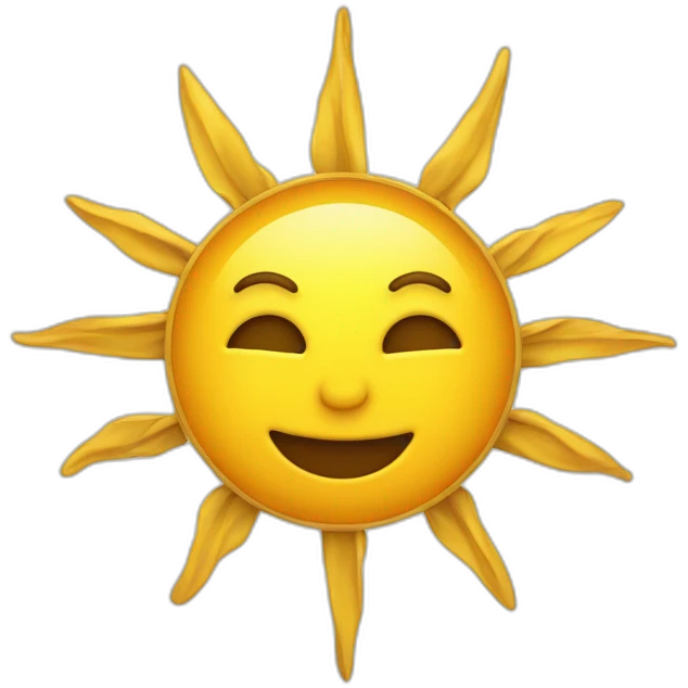 panneau solaire heureux emoji