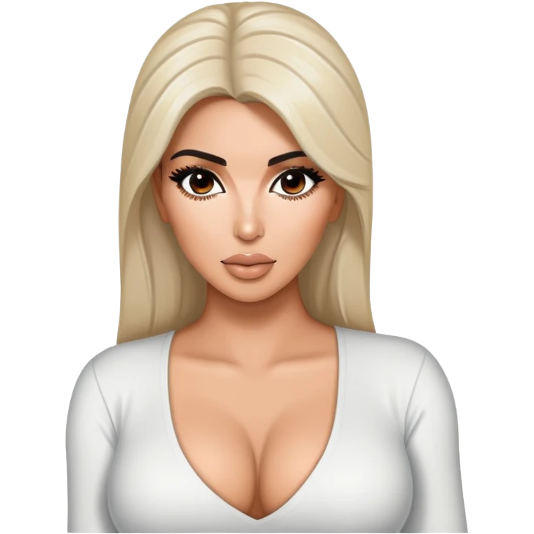 Kim Kardashian Head emoji emoji