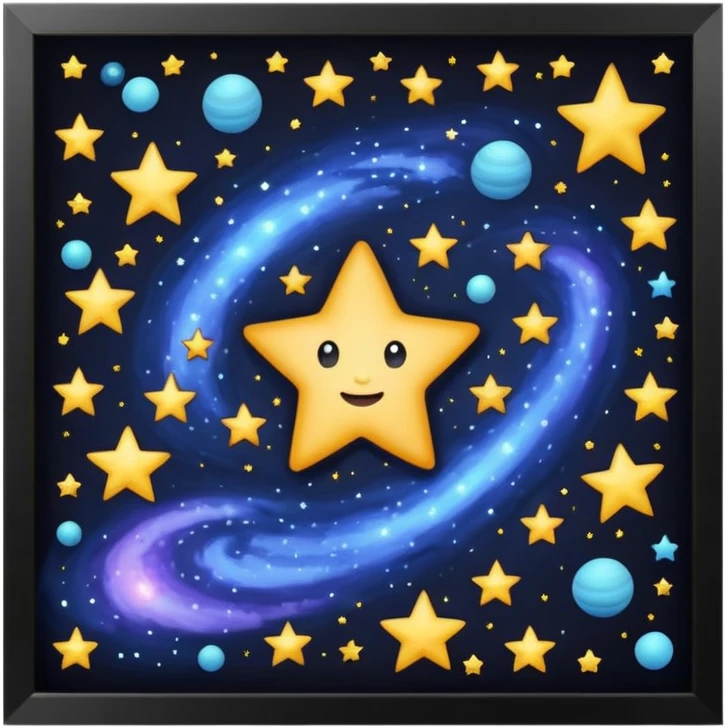 Okey, now delete a lot of stars from uniform please, and save only one star emoji