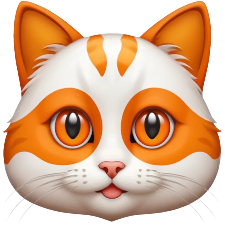 cat with big love eyes, playful and charming emoji