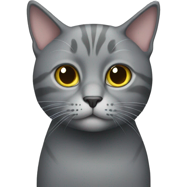 Grey Cat emoji
