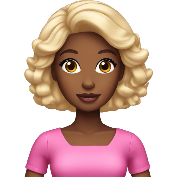 Black Barbie emoji
