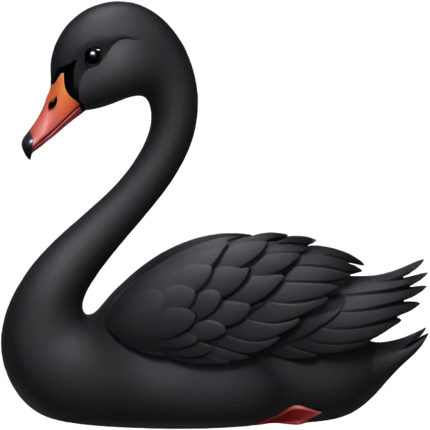 blach swan emoji