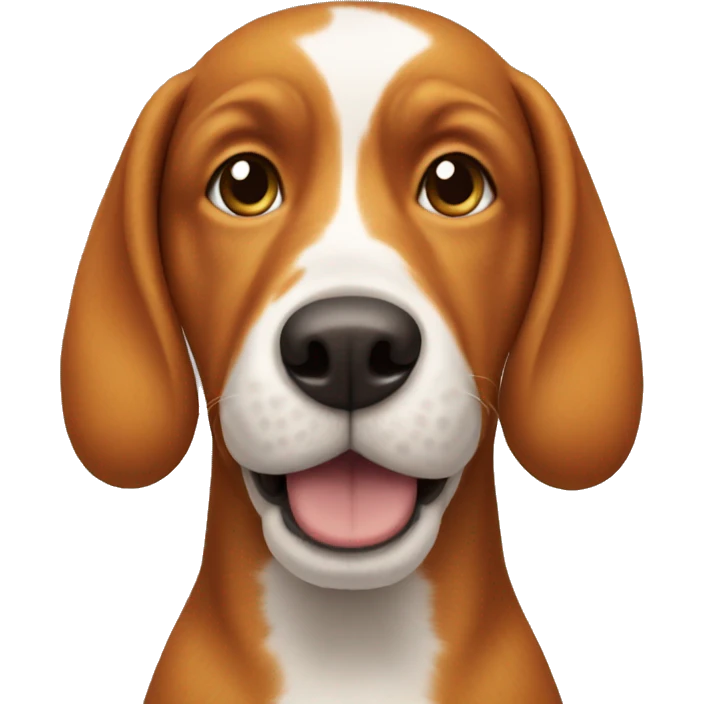 ginger dog emoji