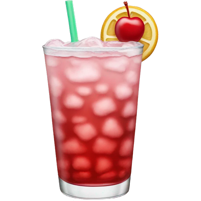 shirley temple drink emoji