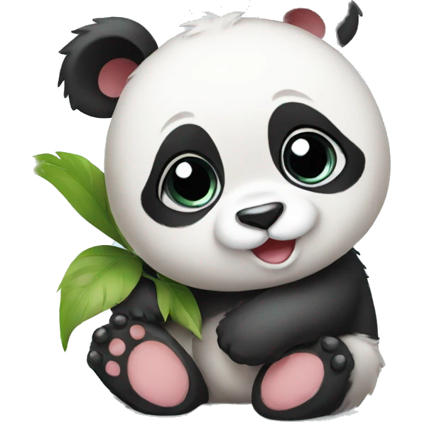 Baby panda emoji