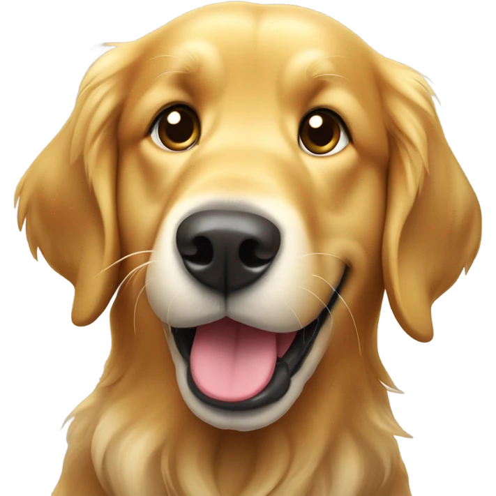 golden retriever  emoji