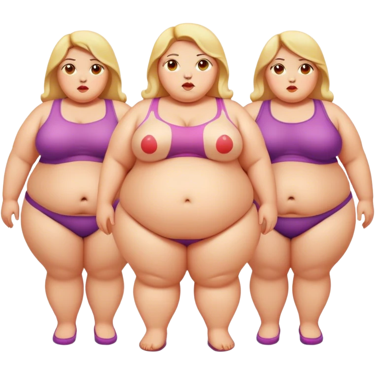 obese women  emoji