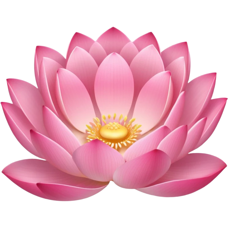 lotus flower with a baby silhouette inside emoji
