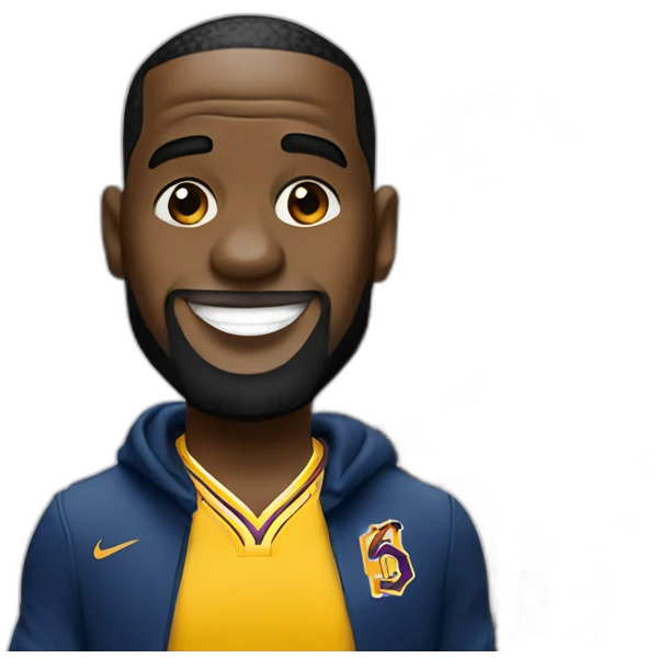Lebron james sur la tour eiffel emoji