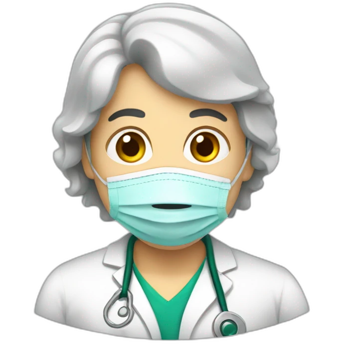 Enfermera silencio emoji
