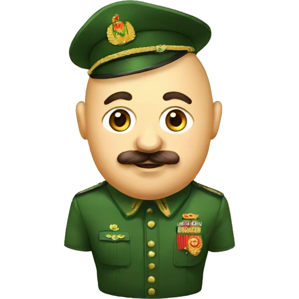 Lukashenko and potato emoji