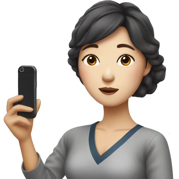 Korean Women Taking Selfies emoji