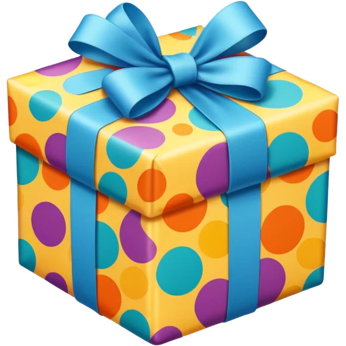 Birthday present emoji