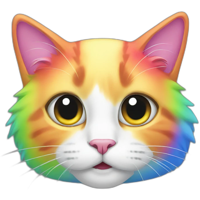 rainbow cat emoji
