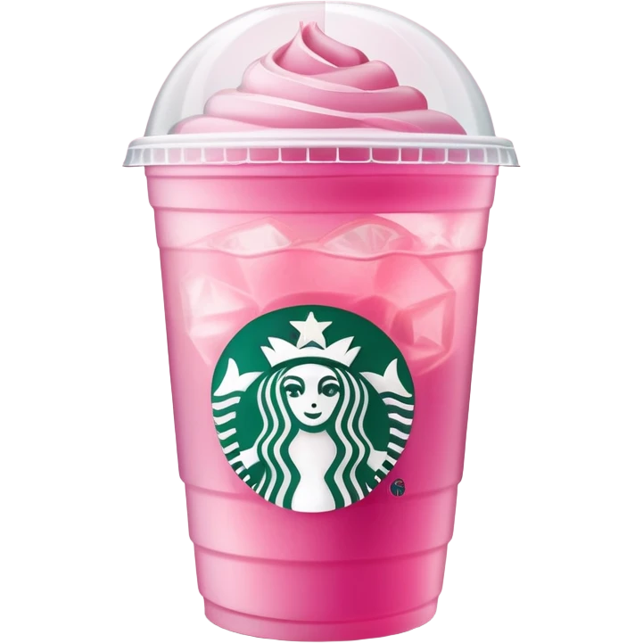 Starbucks pink drink  emoji