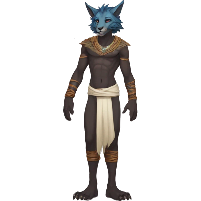Anthro vernid, full body, LiLaiRa emoji