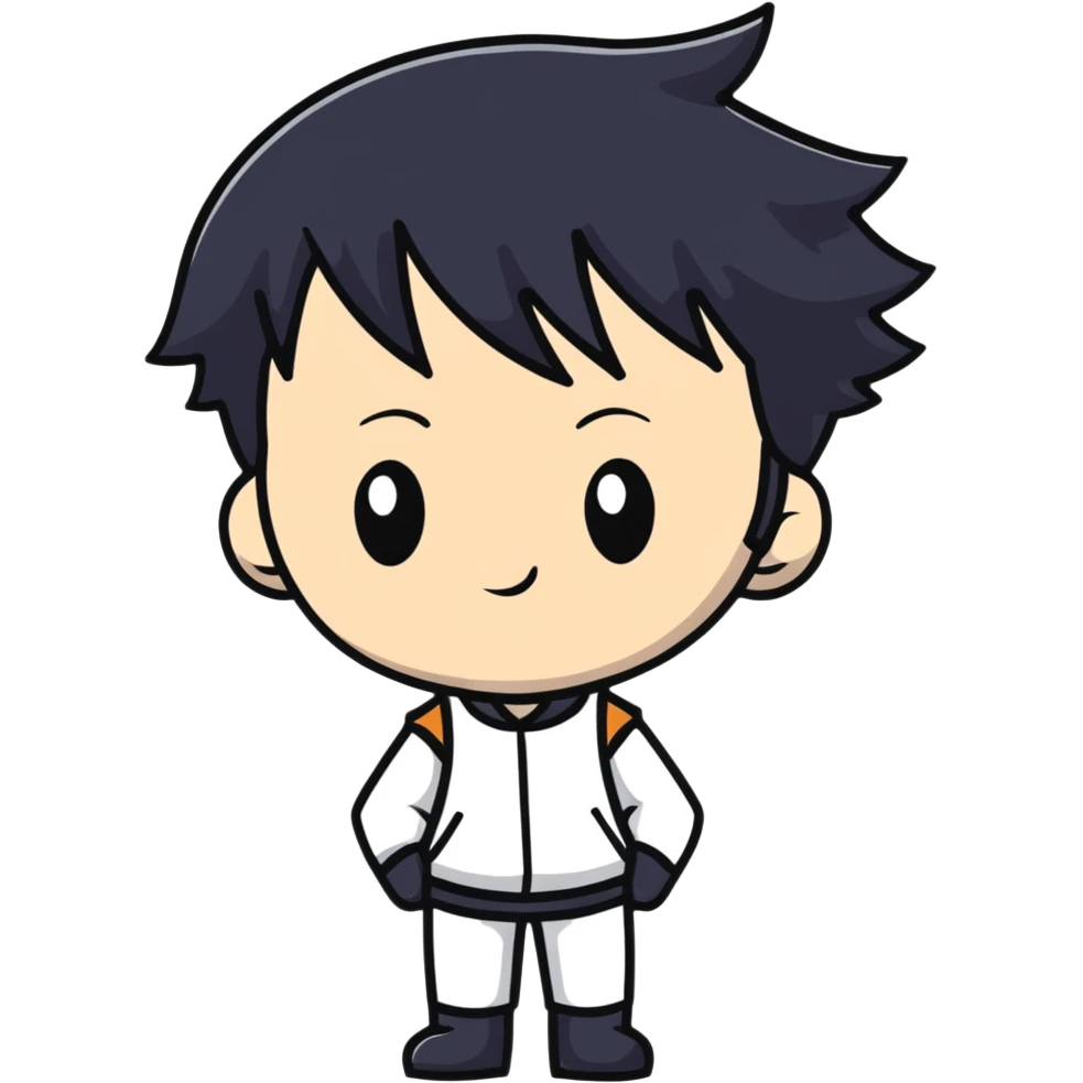 anime character with expressive face emoji
