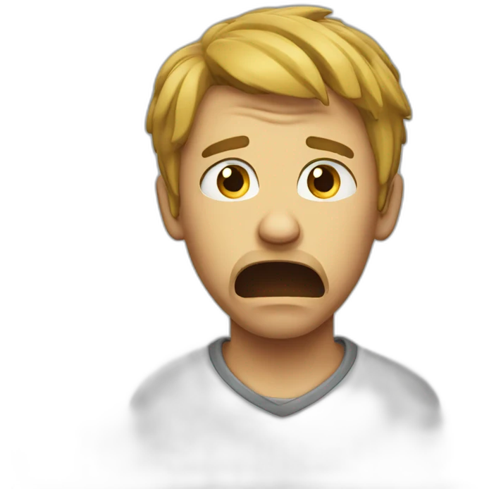 upset emoji
