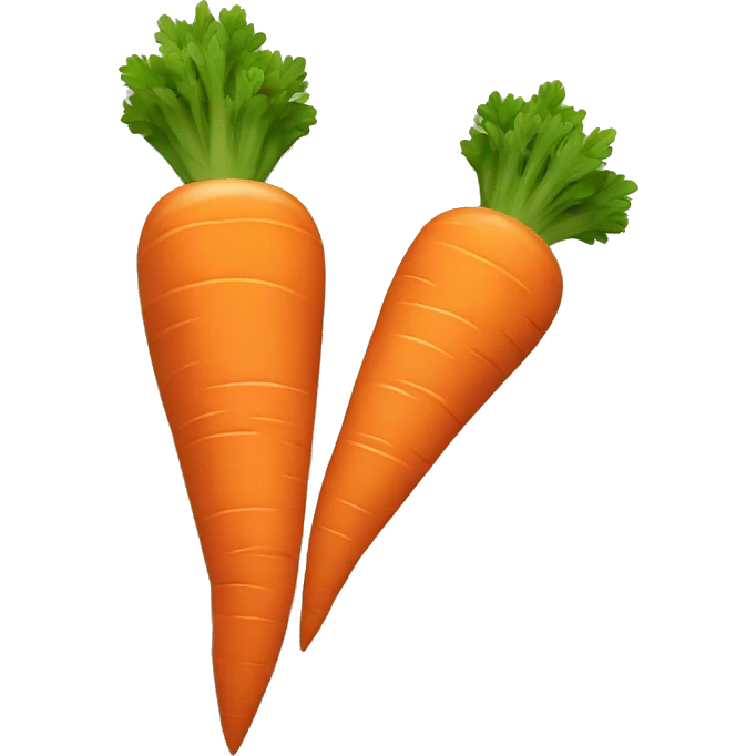 Carrot with bezel emoji