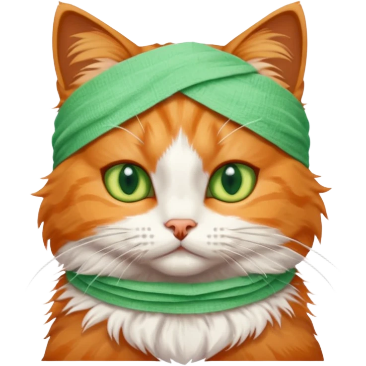 Cat get well soon  emoji