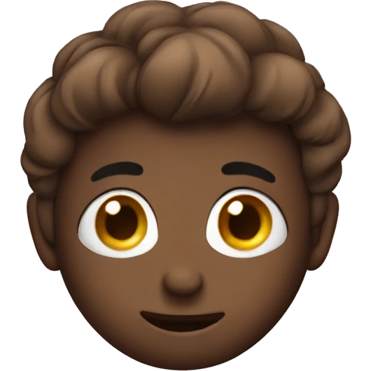 Cute bean  emoji