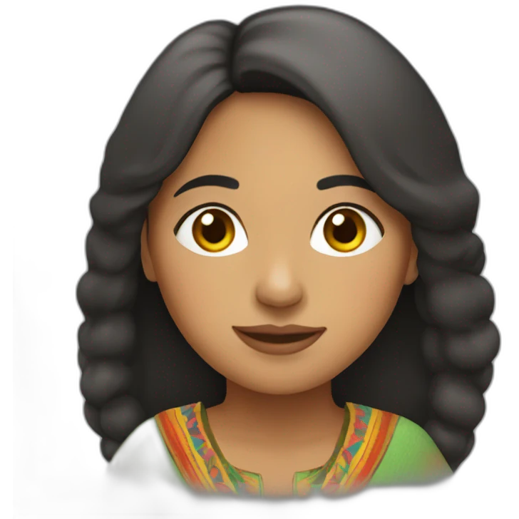 Peruvian-woman emoji