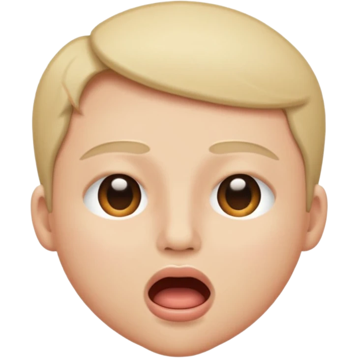 eyes close with mouth open emoji