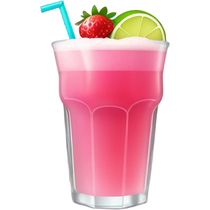 pink drink emoji
