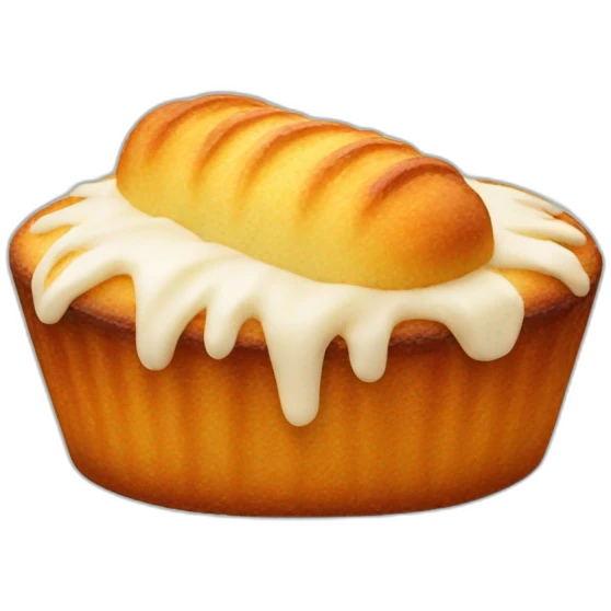madeleine cake emoji