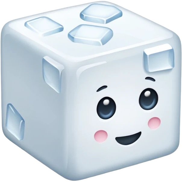 Sugar cube emoji