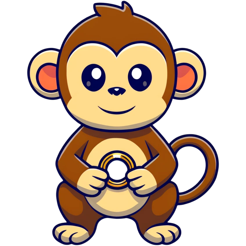 monkey with a ring emoji