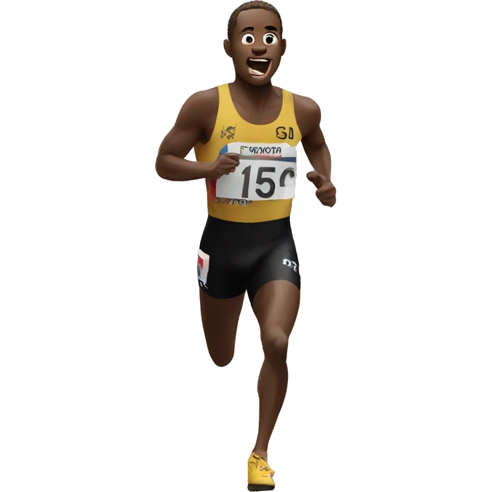 Winning race emoji