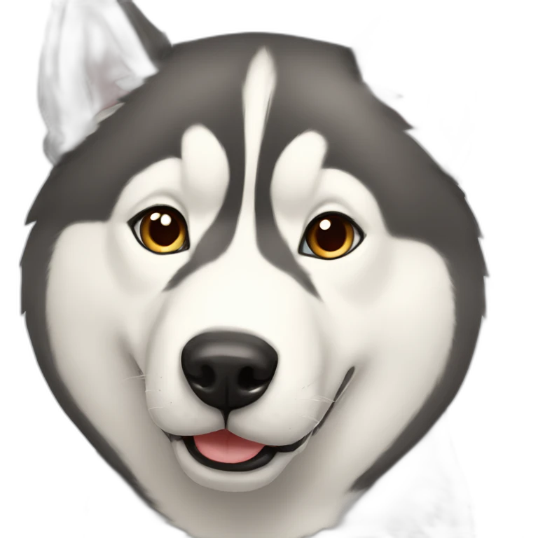 Siberian Husky emoji
