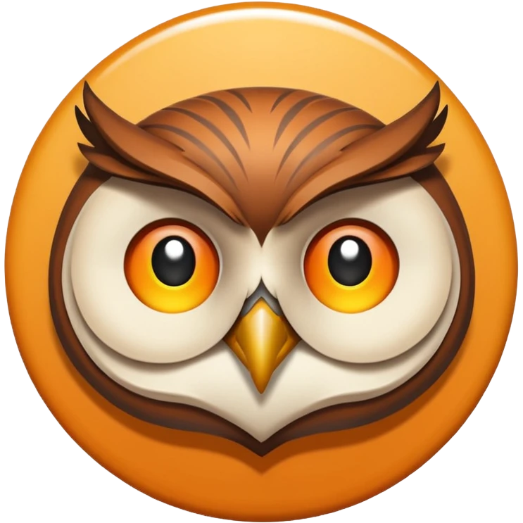 شكل دائرة فارغة وداخلها ايموجي بومة  مثل هذه 🦋⃝ emoji